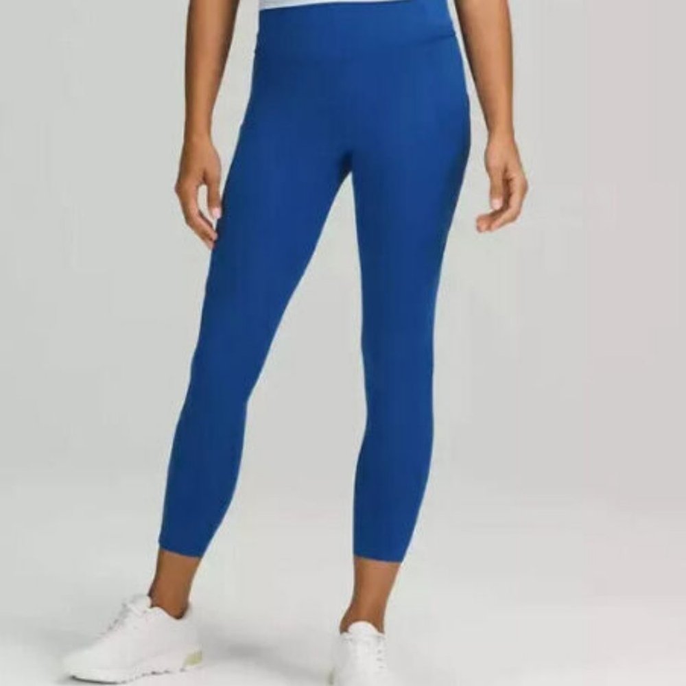 NWT Lululemon Fast and Free High Rise Tight Symphony Blue